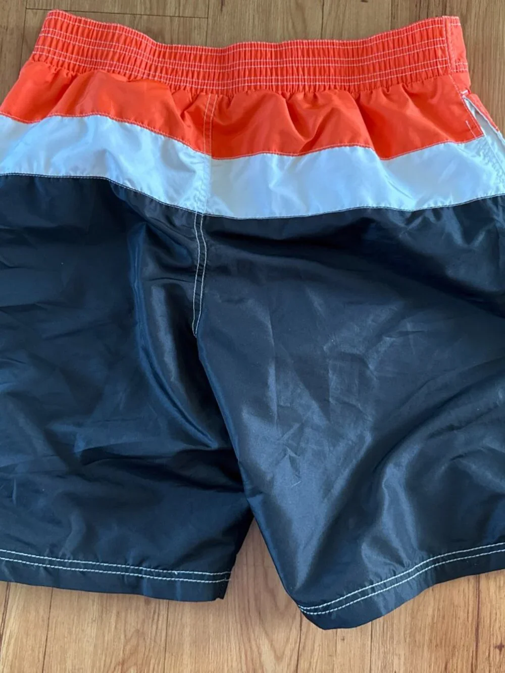 Baltimore Orioles MLB Swim Trunks Board Shorts Mens Lg Genuine Merchandise EUC.